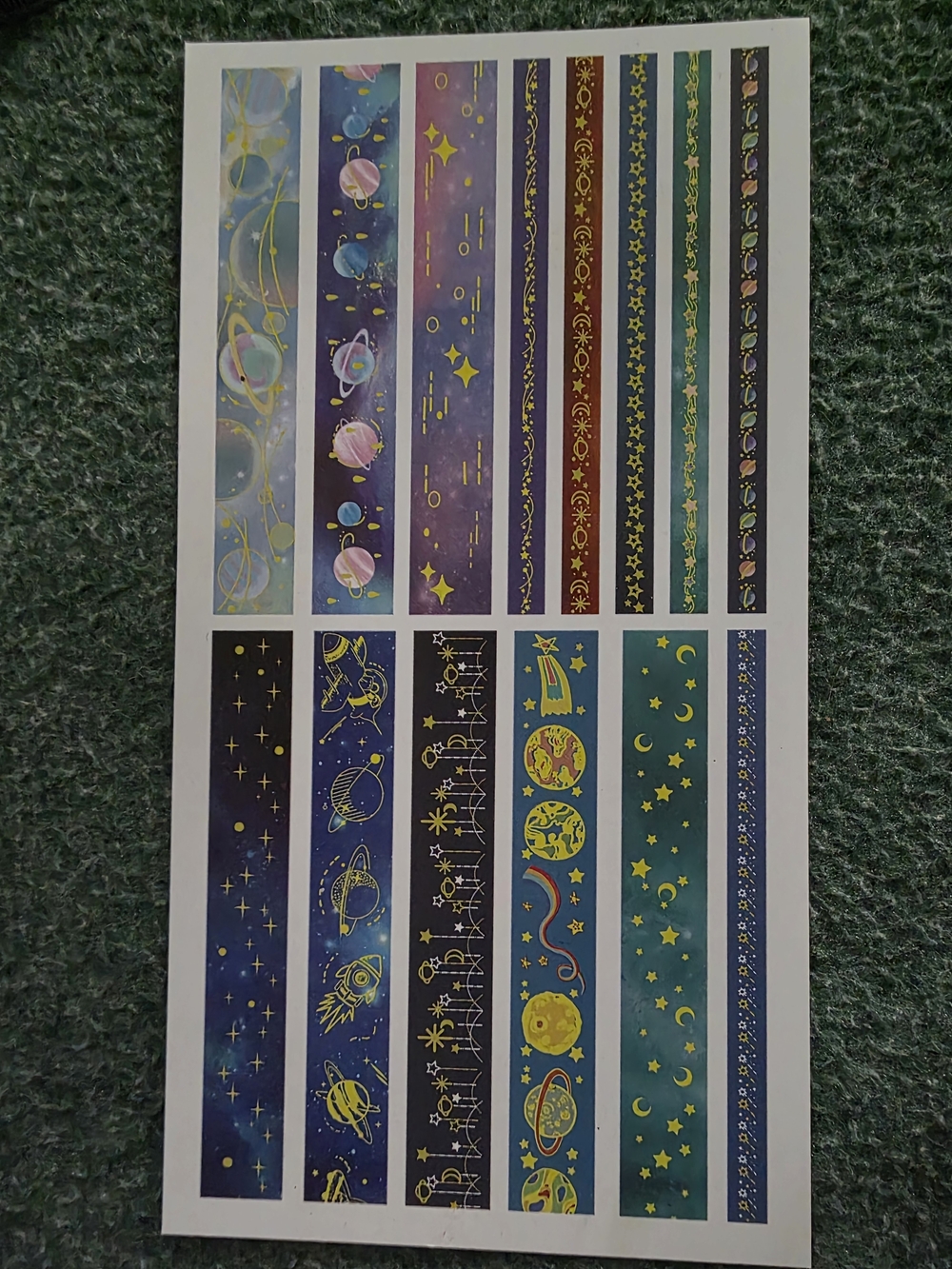 Galaxy & Celestial Washi Set 20 Tapes - Picture 4 of 4